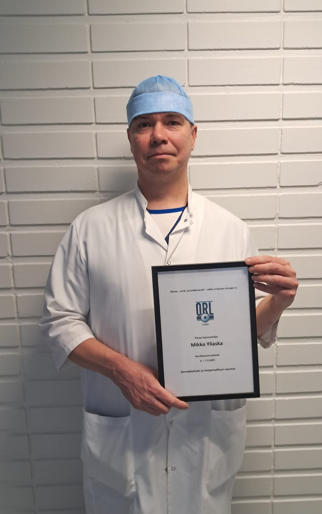 Mikko Yliaska Oulusta valittiin kevään 2025 koulutuspäivien parhaaksi luennoitsijaksi!